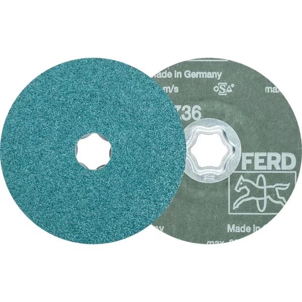 COMBICLICK® Fiber Disc, 4-1/2
